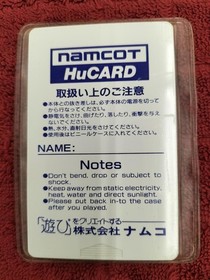 Namcot Fairy Tale Maze PC Engine Hu Card Used Game, Dirty, Scratches