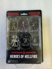 Dungeons & Dragons Stranger Things Heroes Of Hellfire 6 Miniature Figures 2025