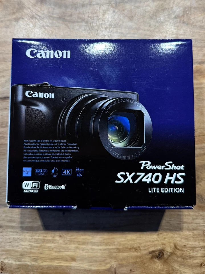 Canon Powershot SX740 HS Lite Digitalkamera schwarz Neu und OVP vom Händler ✅ - Bild 3 von 4
