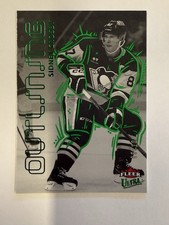 2025-26 Upper Deck Fleer Ultra Outlining Sidney Crosby Green /10 MINT🔥