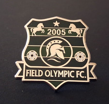 FIELD OLYMPIC FOOTBALL CLUB BUTTERFLY PIN BADGE