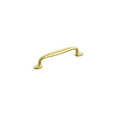 Schaub 211053-UNBR Avenue, Cabinet Pull 5'' cc, Unlacquered Brass