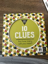 10 Clues Quick-Thinking Card Game Family Game for Adults and Kids Ginger Fox New