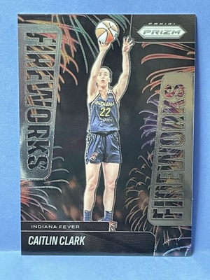 #ad 2025 Panini Prizm WNBA Fireworks #9 Caitlin Clark $4.99