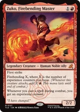 MTG - Zuko, Firebending Master - TLE 0127 - Avatar: The Last Airbender - Mythic
