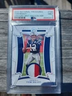 2022 National Treasures Tom Brady Century Materials GU Jersey /25 PSA 9 #TBR