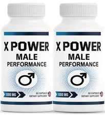 X Power Capsules, Official XPower Supplement Pills (2 Pack)