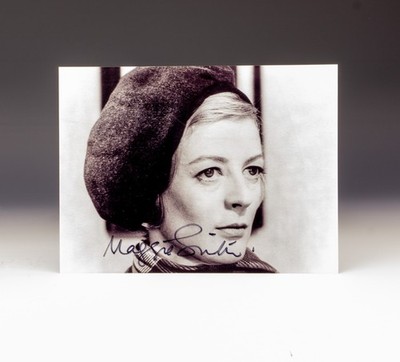 Maggie Smith - britische Schauspielerin - Harry Potter - signed Foto Autogramm