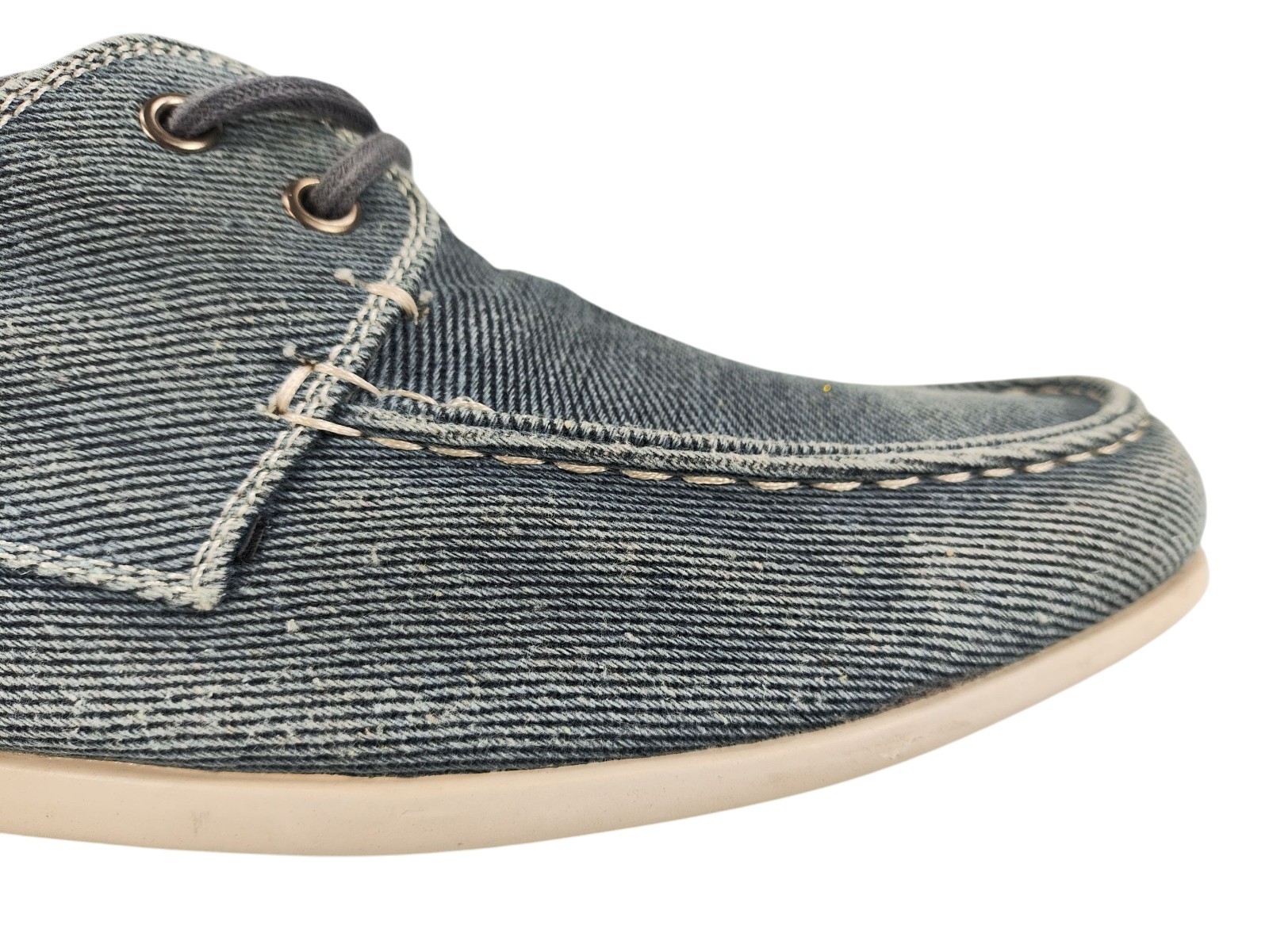Julius Marlow Lift Off Boat Shoes Men's Size US 11 Blue Denim Casual Yachting image 6