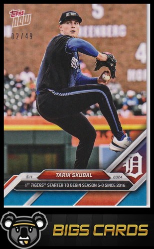 2024 Topps Now 181 Tarik Skubal