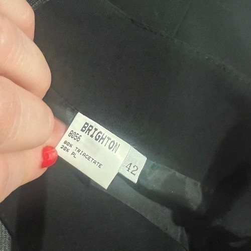 Brighton A Line Black Skirt Size 42 US 12 - Picture 3 of 6