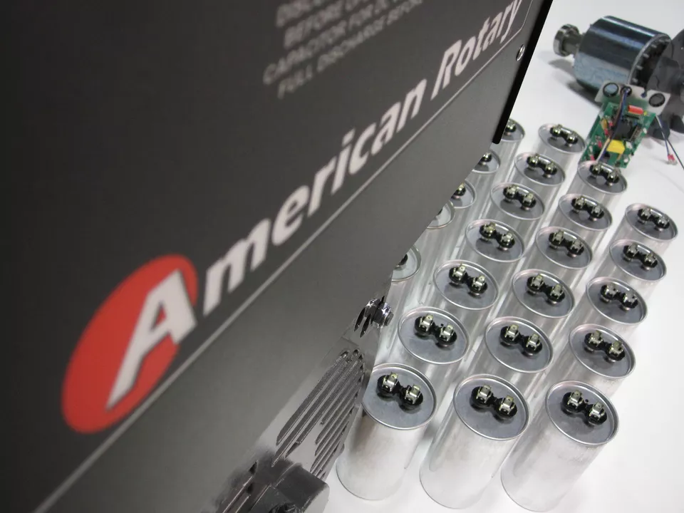 Convertidor de fase rotativo ADX5 5 HP 1 a 3 fases CNC trabajo extremo | American Rotary Foto 4 de 4