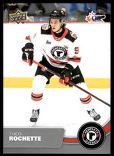 Theo Rochette Rookie 2021-22 Upper Deck CHL #24 Quebec Remparts