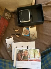 ReSound Hearing Aids Pair 01VE31200 W/ Batteries Manuals Cases