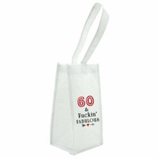60th birthday wine bag! birthday gift/present/gift for her/women/wine gift/wine