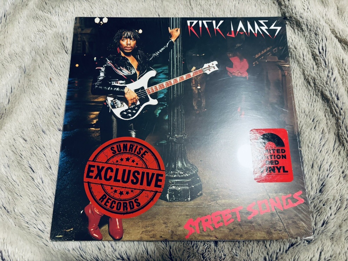 Rick James ‎– Street Songs Exclusive Limited Red Colored Vinyl LP 