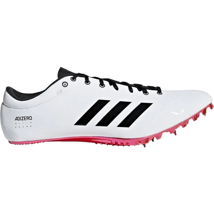 Adidas Adizero Prime SP B37494 Unisex White Sprint Spikes Adidas Adizero Prime SP B37494 Unisex White Sprint Spikes