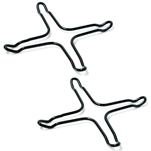 UNIVERSALE 2 riduttore riduzione 4 punte smaltata 130mm x fornello cucine piano cottura gas