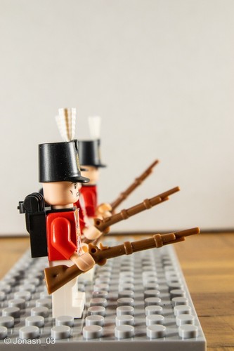 3 minifigure di fanteria britanniche Waterloo - Foto 3 di 3