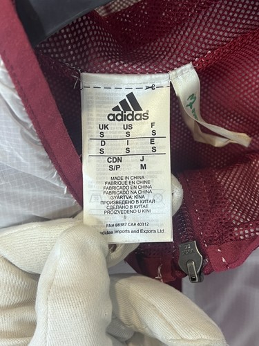 SPAIN 2014 2015 AWAY FOOTBAL SOCCER ANTHEM JACKET ADIDAS Size S - Picture 8 of 11