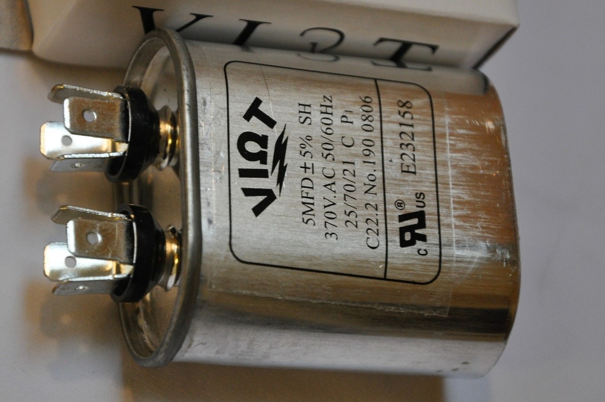 5uF HVAC Start Run Capacitor – Replacement For AC Compressor & Furnace Blower Motors | Universal Fit, Easy Install 12 thumbnail image