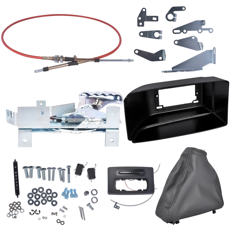 Automatic Ratchet Shifter for Chevrolet	Express 2500 3500 GMC Savana B&M 80885 - Image 4 of 4