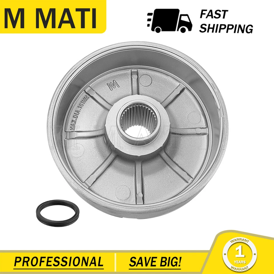 Rear Brake Drum Hub for Honda Rancher 420 TRX420 2007 2008 2009 2010 2011-2013 - Image 2 of 4