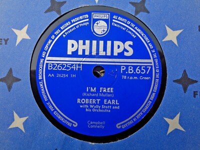 ROBERT EARL - CHOOSE ANY ONE OF FOUR 78 rpm discs