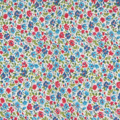 LIBERTY TANA LAWN Liberty Stoff Tana Lawn (Hannah Rose Blue)