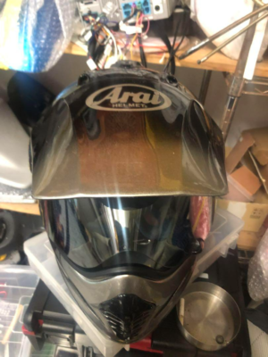 L size Arai full face helmet sz mx jt size for Motorcycle F/S made