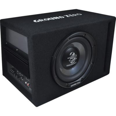 Ground Zero GZIB 200XBR ACT AKTIV SUB Subwoofer Gehäuse Bassreflex Woofer 20 cm