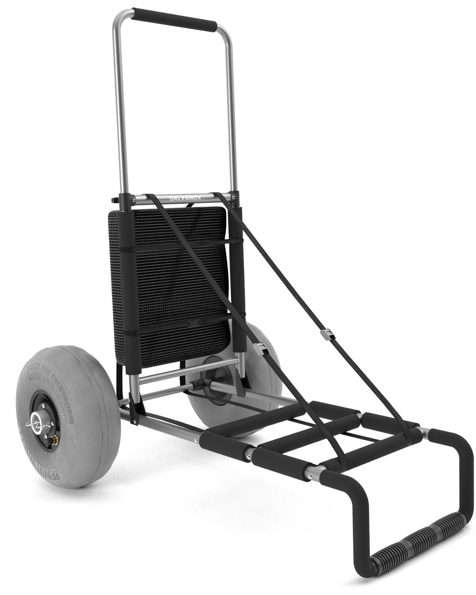 Carro Plegable Grande De Alta Resistencia – Carro De Playa, Campamento, Festival – Plegable, Resistente