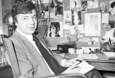 Writer Pascal Garden At Home In Paris, in his bachelor pad in the- 1976 Photo 4