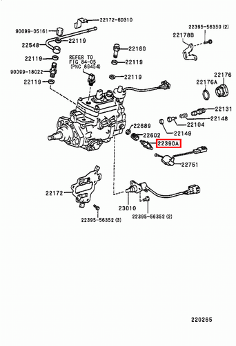 Genuine LandCruiser HZJ70 HZJ105 HDJ81 1HD FT 1HZ Fuel Cut Off Solenoid Valve - Picture 12 of 20