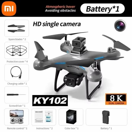 Xiaomi 102 Drone 8k Hd Profesional Doble Cámara Fotografía Aérea 40 MIN - Imagen 19 de 19