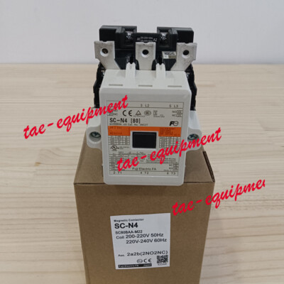 1pcs new Fuji AC contactor SC-N4 (80) AC220V in box One Year Warranty -
