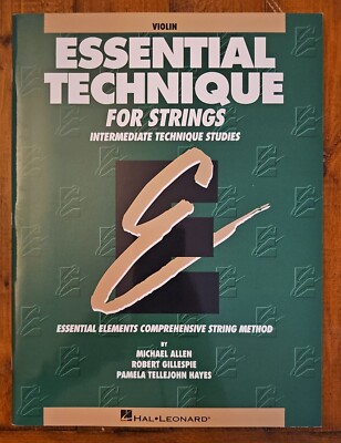 Essential Technique for Strings Violin Intermediate String Technique Series 