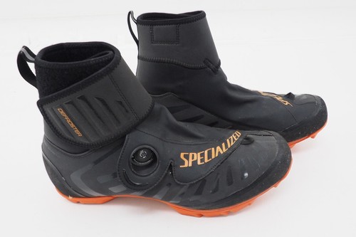Specialized Defroster Trail Winter Mountain Bike Shoes EU 44 Black/Orange - Picture 3 of 6