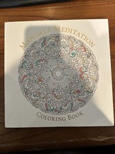 Serene Coloring Ser.: Mandala Meditation Coloring Book by Inc Sterling...
