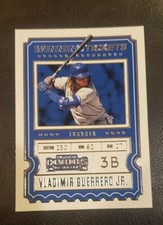 2020 Vladimir Guerrero Jr. Winning Tickets insert Panini Contenders #WT-6