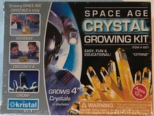 Space Age Crystal Growing Kit - "Citrine" - Easy, Fun Educational - Brand New