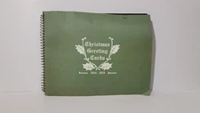 Vintage 1954 Spencer Paper Co. NYC Christmas Card Salesmans Sample Book Catalog