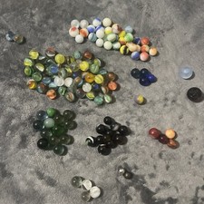 Huge lot vintage MARBLES Lot 125