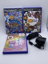 Playstaion 2 EyeToy Camera with 3 Games - AstroZoo, EyeToy Play & EyeToy Groove
