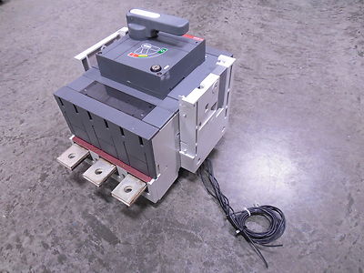 USED ABB S6H-D SACE S6 Molded Case Switch 800 Amps 600VAC without key