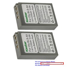 Kastar Battery Pack Replacement for BLS-50 Olympus OM-D E-M10 Mark III Camera