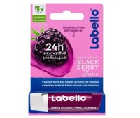 Labello Lippenbalsam Black Berry Shine 4,8 G Vegane 4023