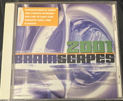  Brainscapes  (CD 2001 Cyber Octave) Trance Music - Free Expedited Shipping!