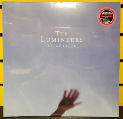 The Lumineers -  Brightside - LIMITED EDITION CLEAR PINK VINYL - FACTORY SEALED