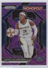 2024 Panini Prizm Monopoly WNBA Skills Purple Wave Arike Ogunbowale #WNBA14 12qx